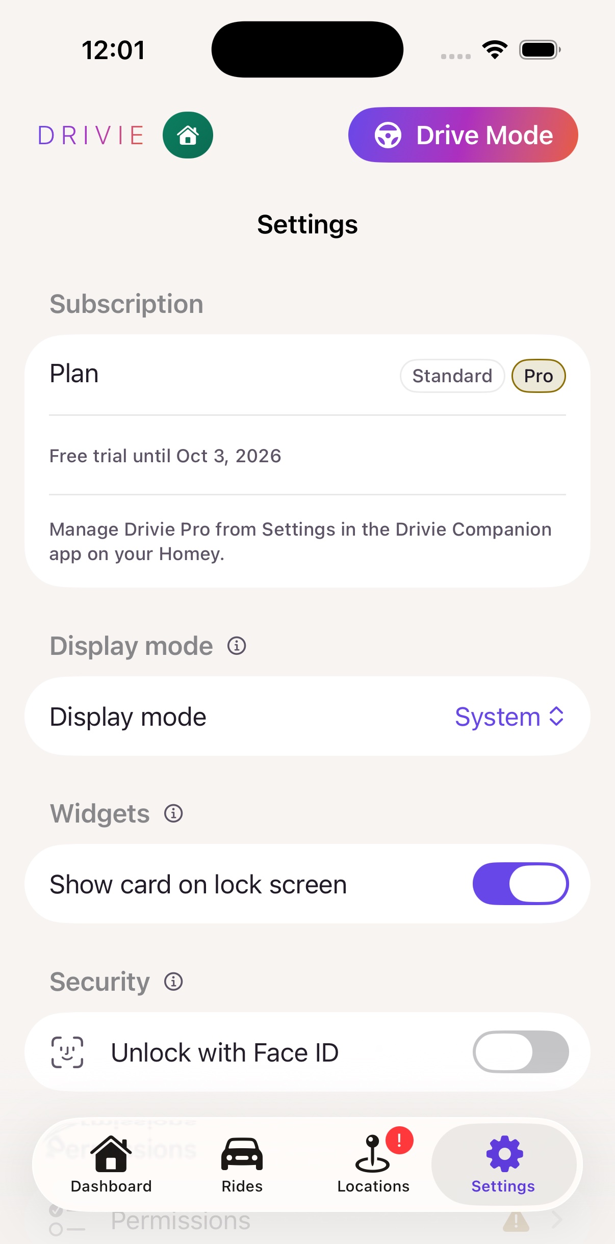 Dezelfde abonnementsstatus in de telefoon-app